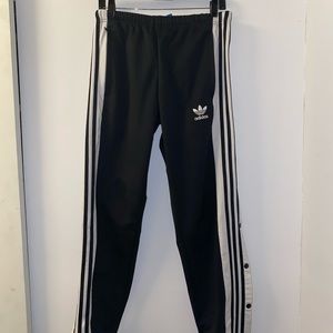 Adidas Track pants with side snaps